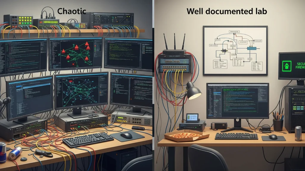 Home Lab for Cybersecurity: Network & Firewall Practice Guide